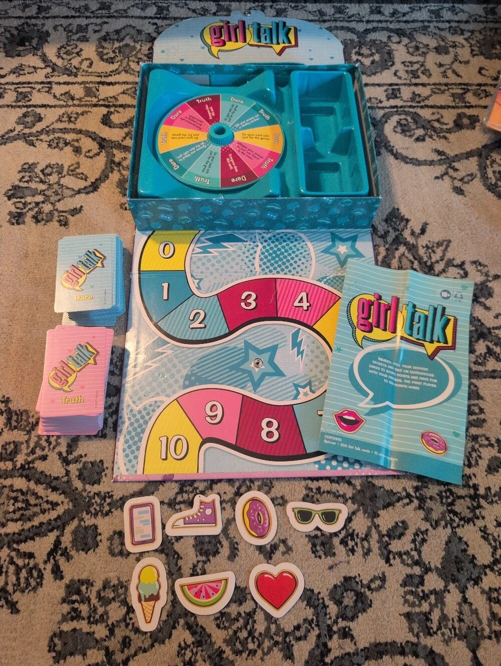 Girl Talk Board Game